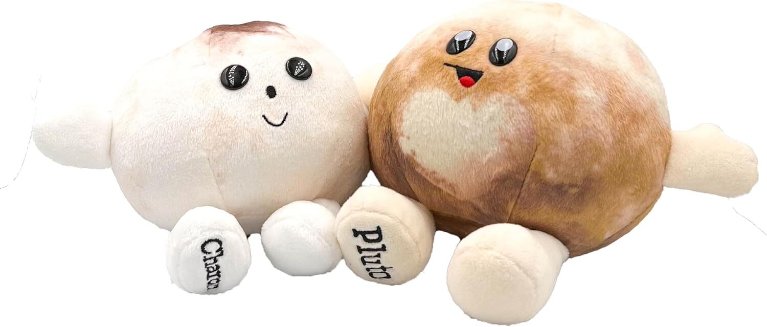 Celestial Buddies plyšové planéty Pluto a Cháron